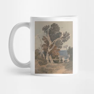 A Group of Trees by a Fence by John Sell Cotman Mug